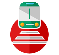 My Visiting Hours train Logo